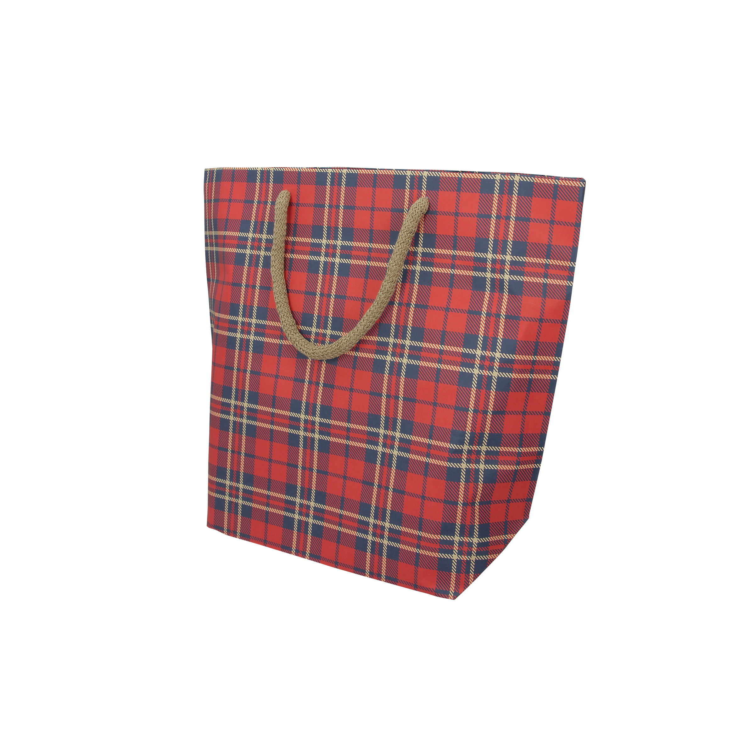 Shopper in carta tartan Cuba Bags- Printcentral - - -