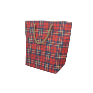 Shopper in carta tartan Cuba Bags- Printcentral - - -