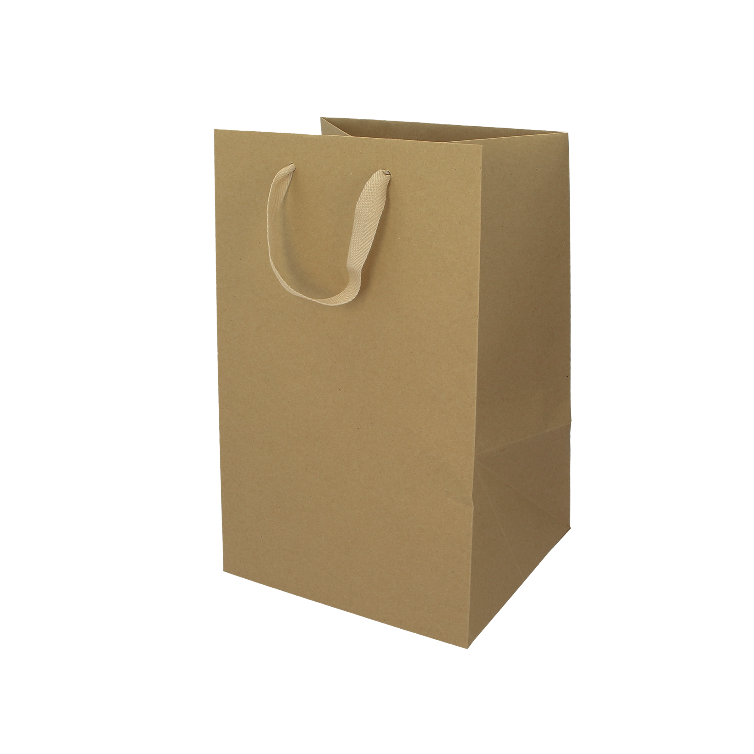Shopper in carta Lux porta panettone avana Natale- Printcentral - - -