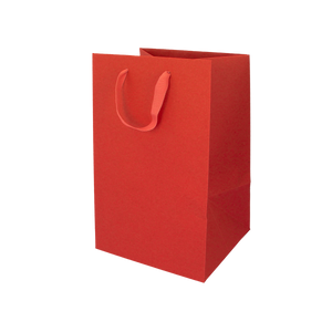 Shopper in carta Lux porta panettone rosso- Printcentral - - -