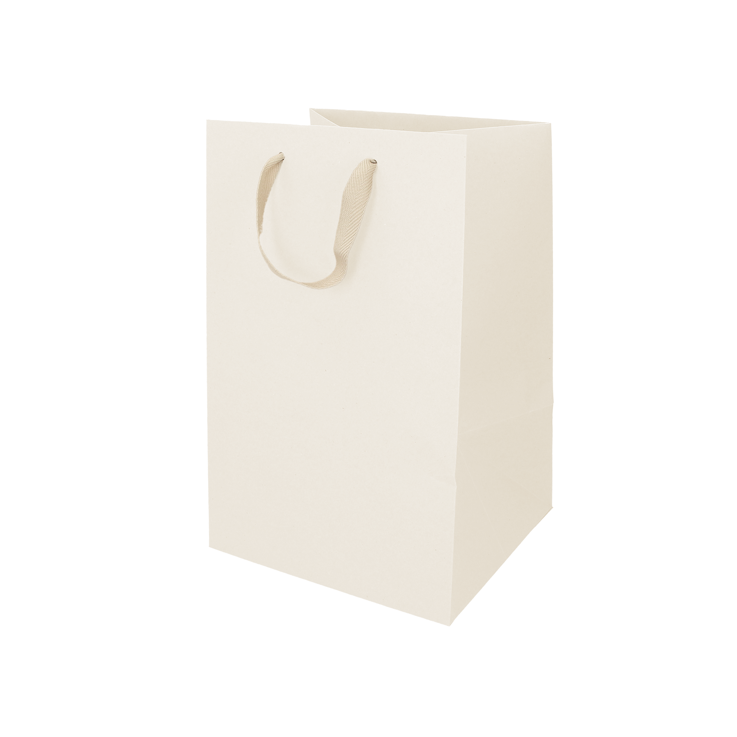 Shopper in carta Lux porta panettone avorio- Printcentral - - -