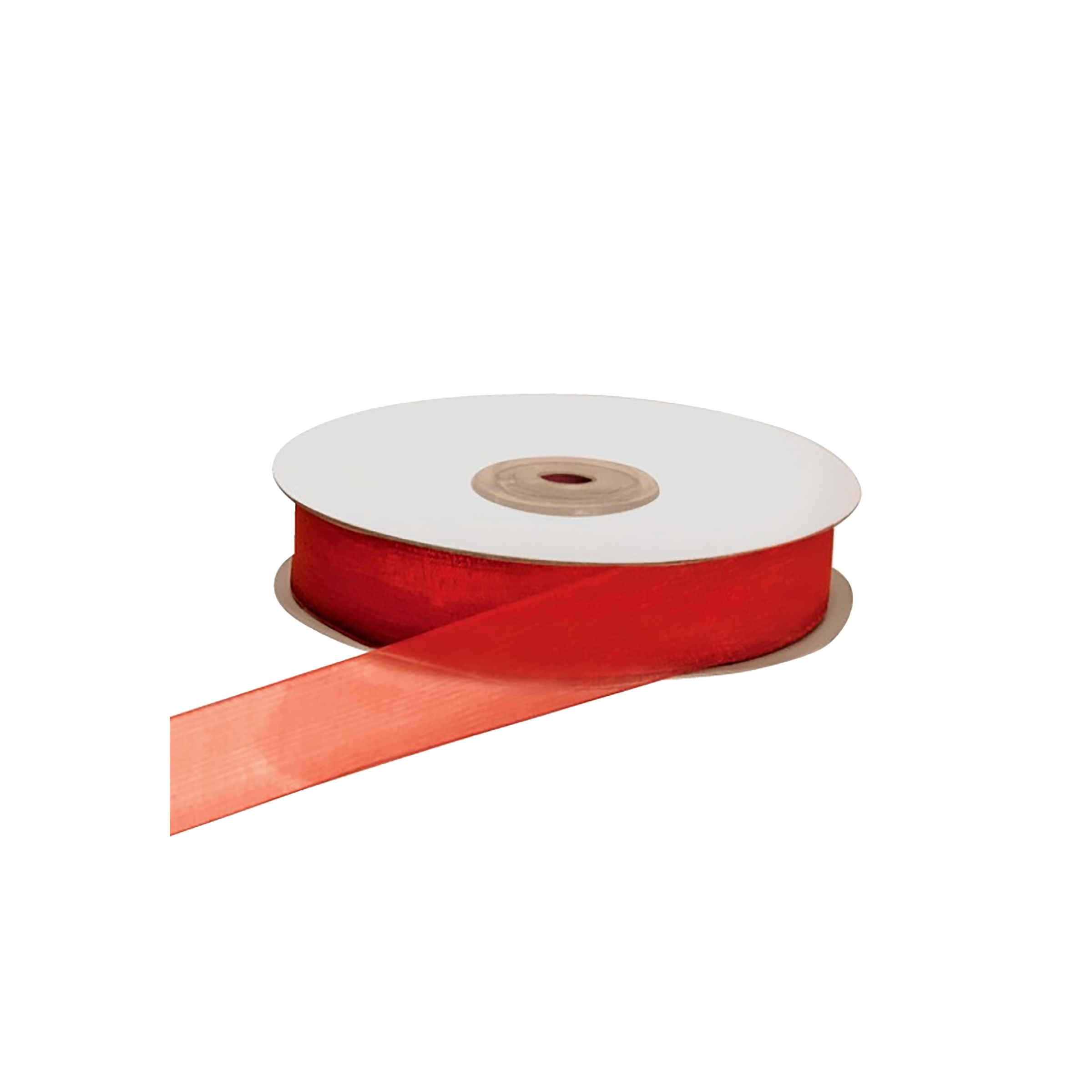 Nastro organza rosso 11- Printcentral - - -