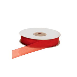 Nastro organza rosso 11- Printcentral - - -