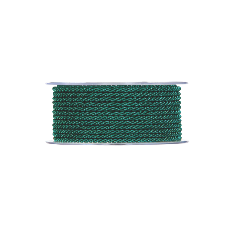 Nastro cordone verde scuro 13- Printcentral - - -