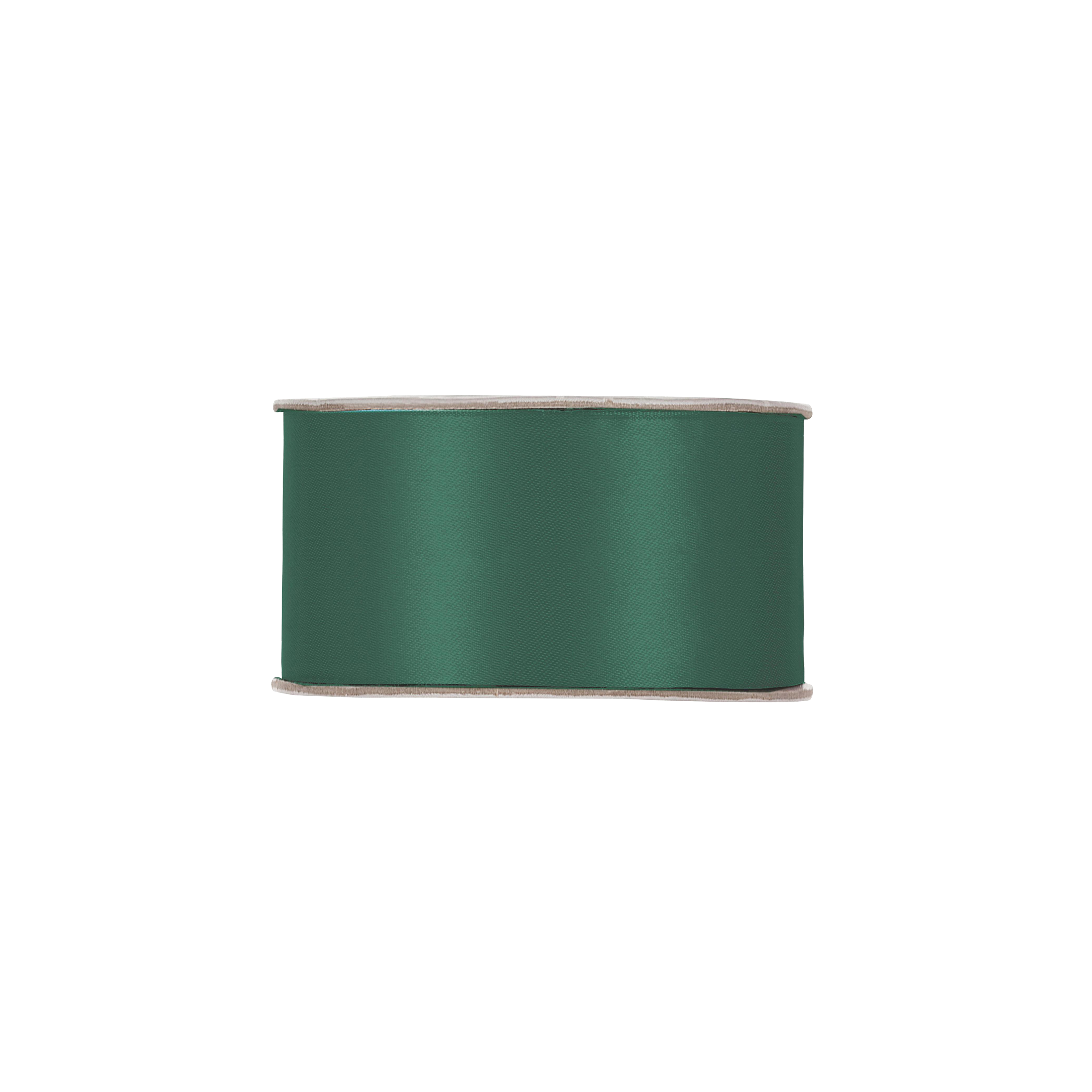 Nastro doppio raso verde scuro 73- Printcentral - - -