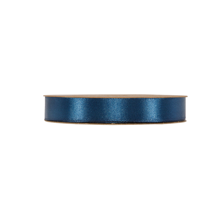 Nastro doppio raso blu 07- PrintCentral - - -