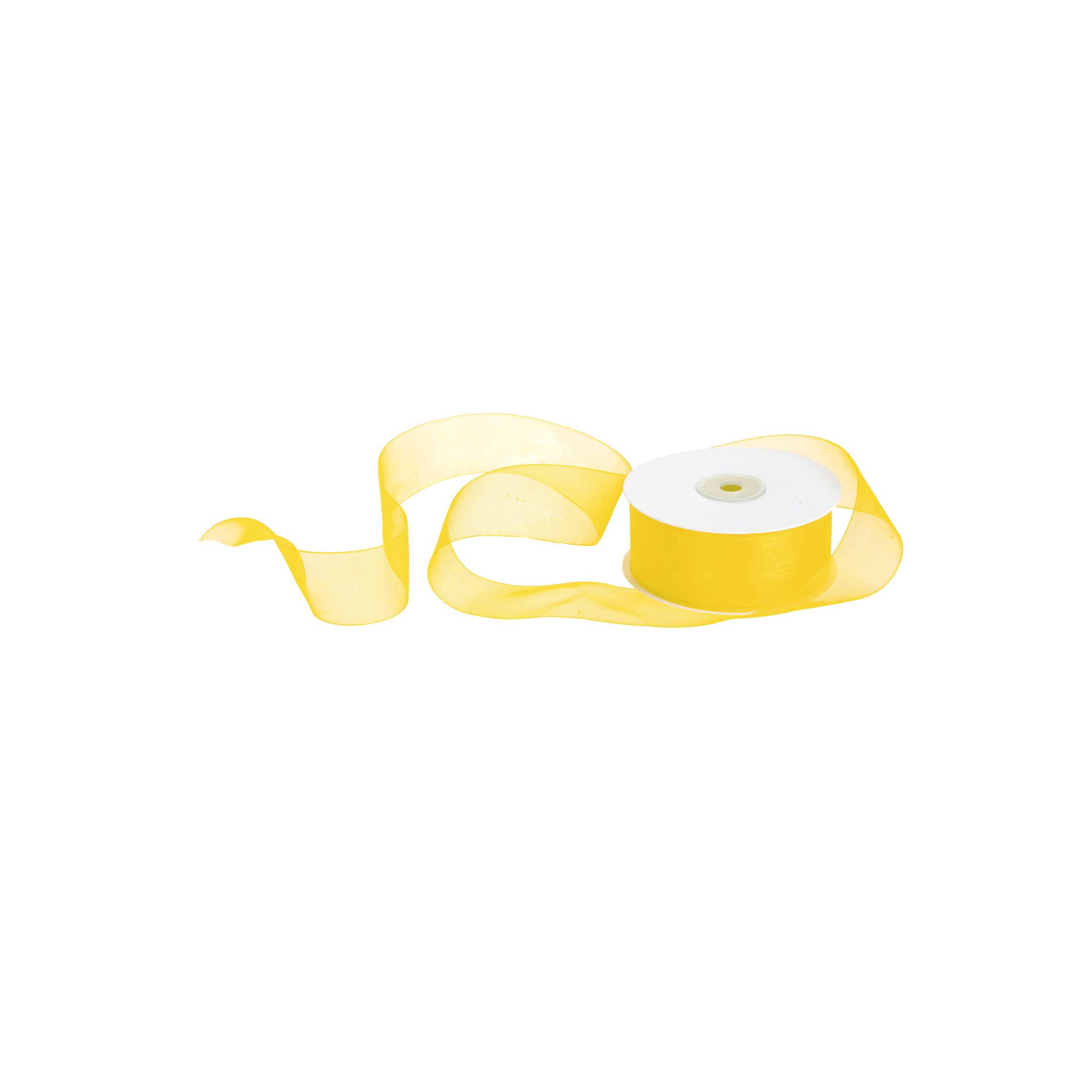 Nastro organza giallo mm40x50mt- Printcentral - - -
