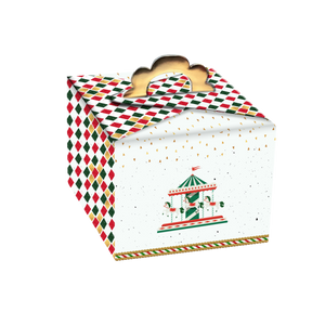 Scatola porta panettone Fiore- Printcentral - - -