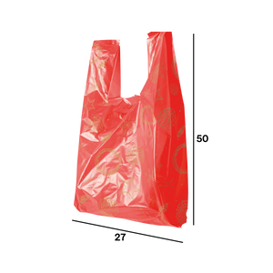 Shopper biocompostabili rossi Natale- Printcentral - - -