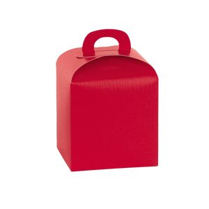 Scatole porta panettone fibra rosso- Printcentral - - -