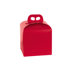 Scatole porta panettone fibra rosso- Printcentral - - -