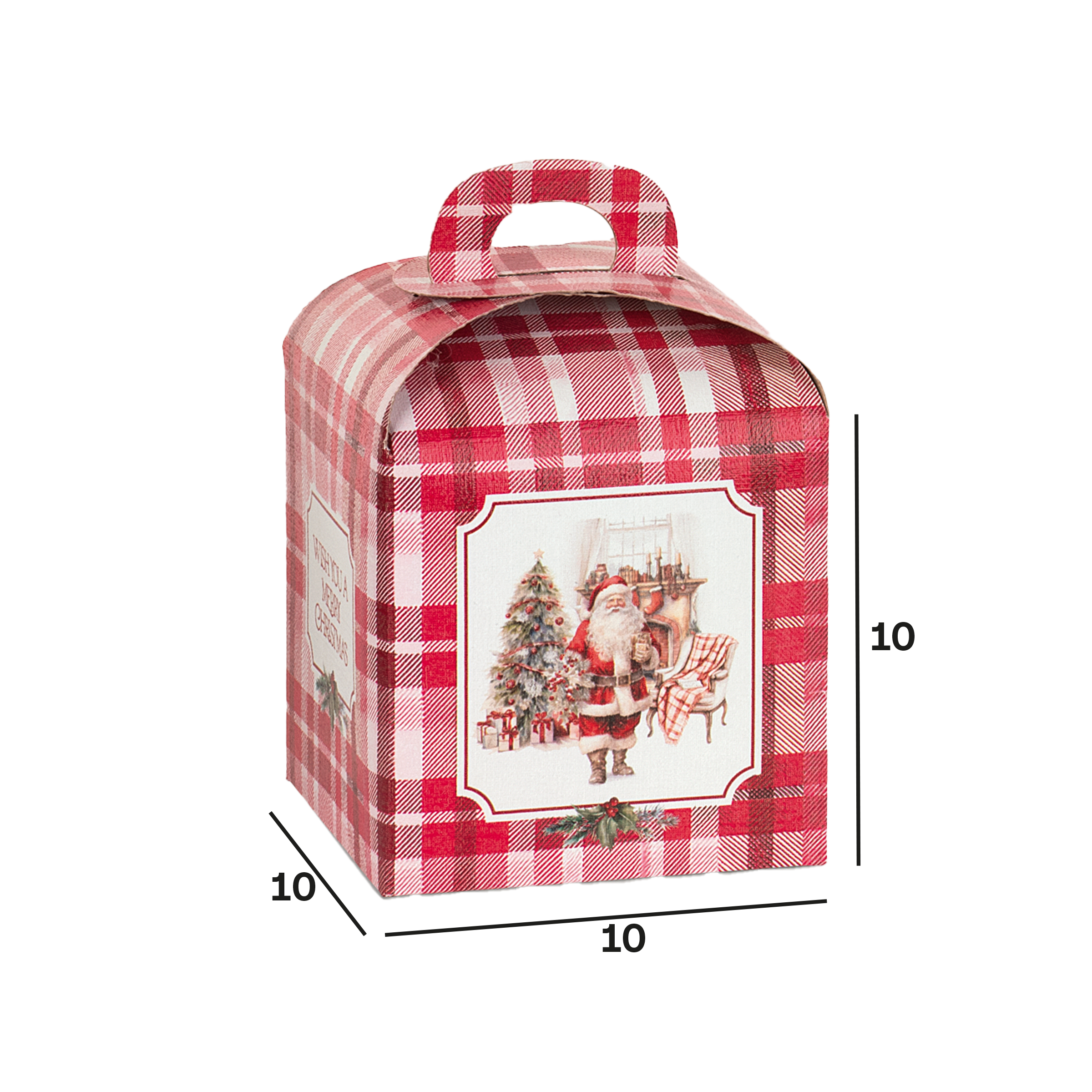 Scatole porta panettone Santa Home- Printcentral - - -