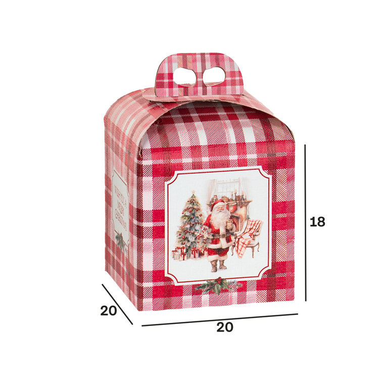 Scatole porta panettone Santa Home- Printcentral - - -