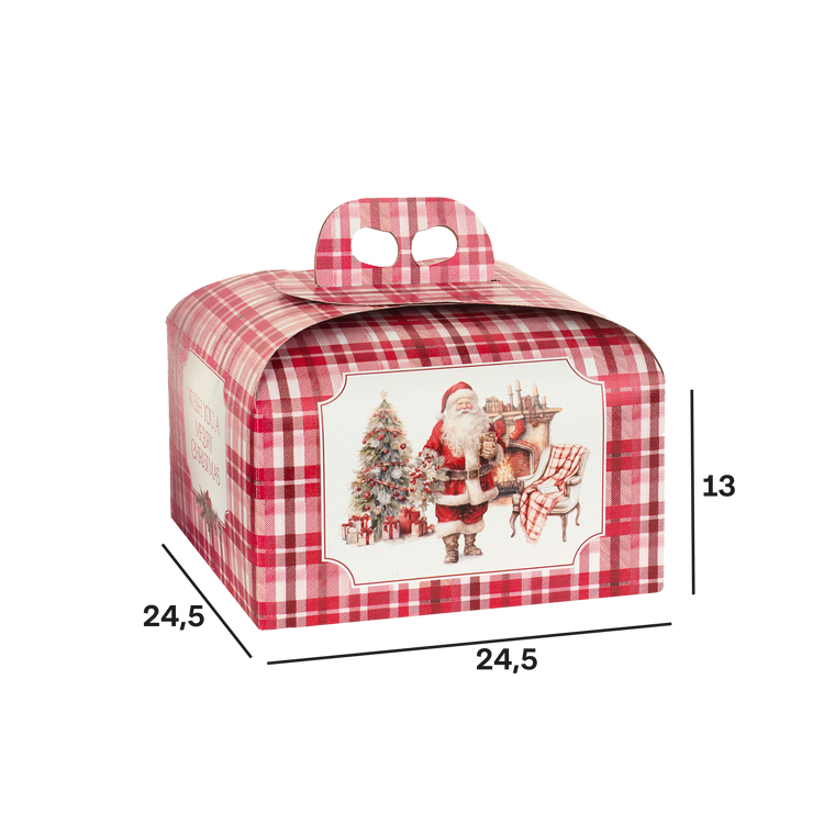Scatole porta panettone Santa Home- Printcentral - - -
