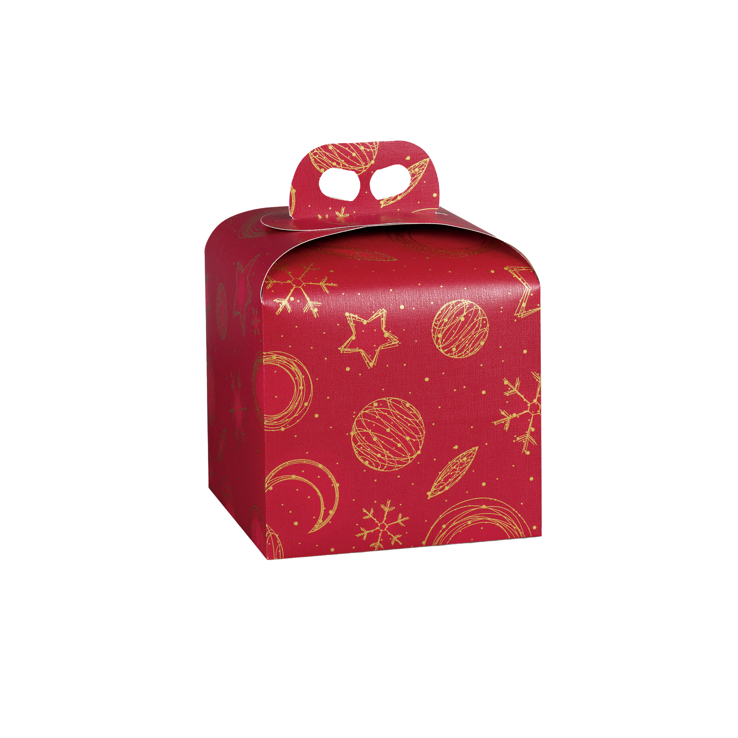 Scatole porta panettone Red Universe- Printcentral - - -