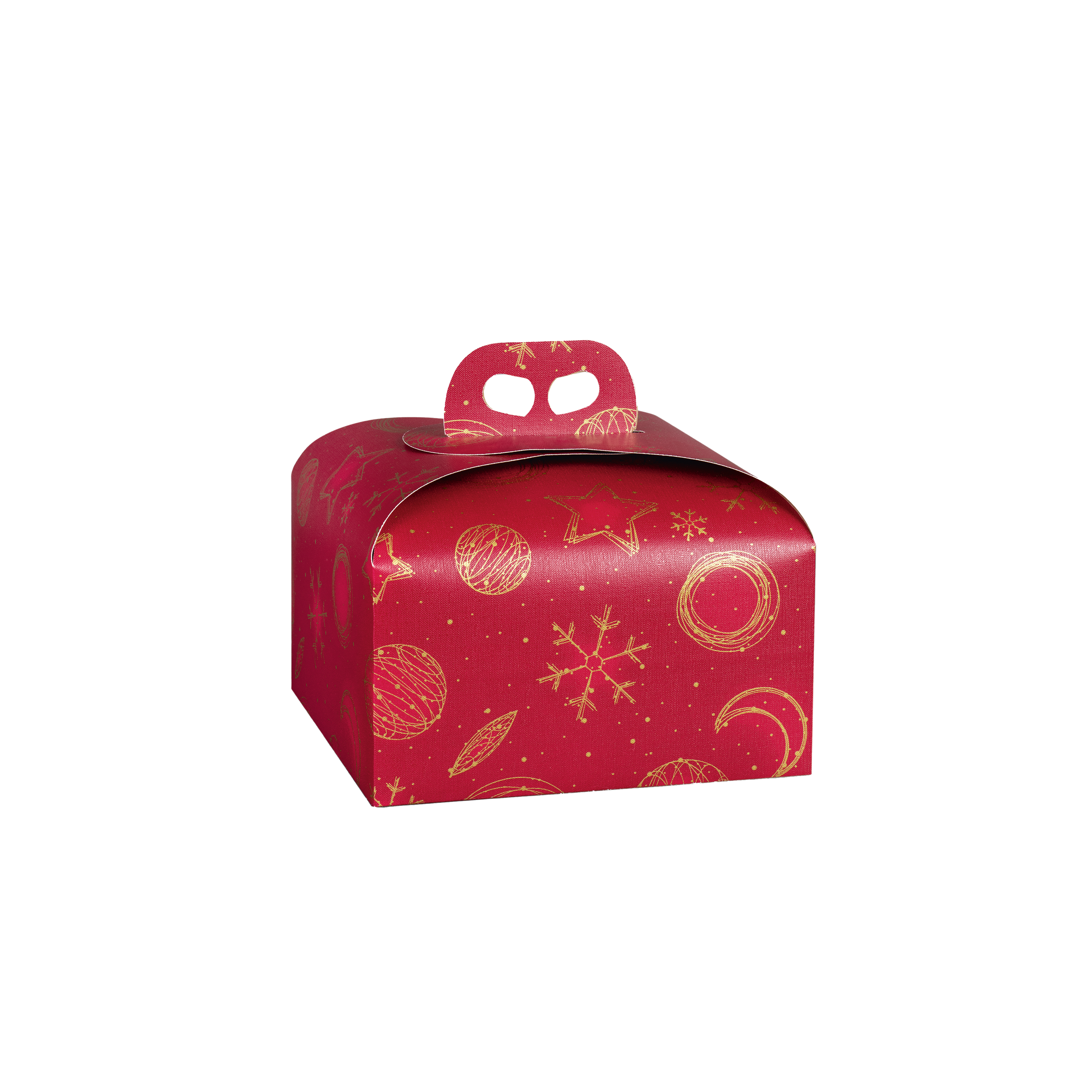 Scatole porta panettone Red Universe- Printcentral - - -