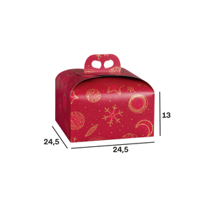 Scatole porta panettone Red Universe- Printcentral - - -