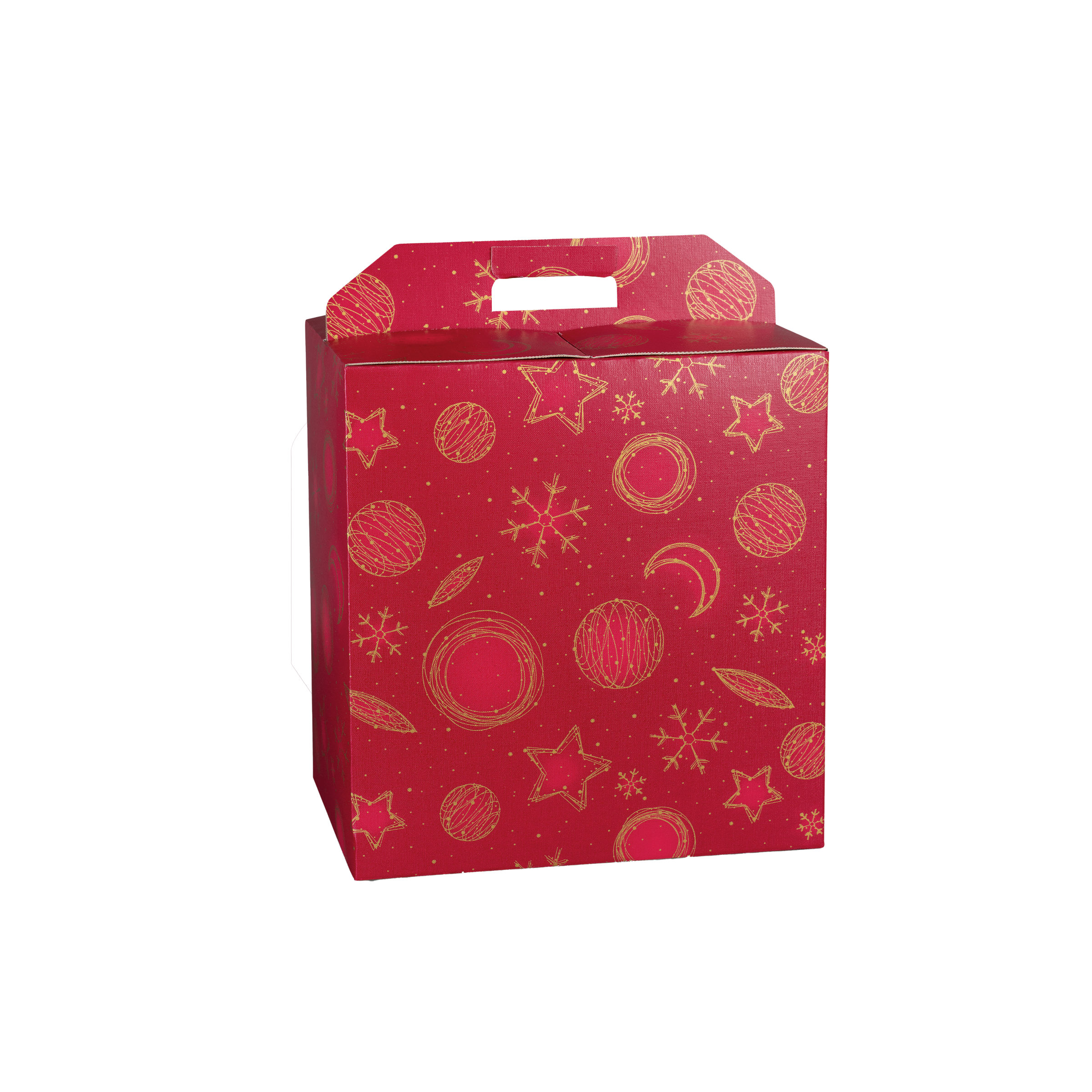 Scatole porta panettone + bottiglie Red Universe- Printcentral - - -