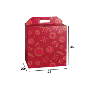 Scatole porta panettone + bottiglie Red Universe- Printcentral - - -