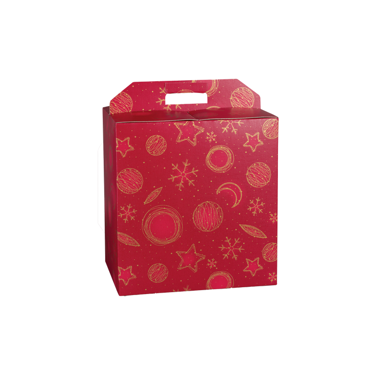 Scatole porta panettone + bottiglie Red Universe- Printcentral - - -