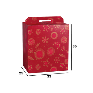 Scatole porta panettone + bottiglie Red Universe- Printcentral - - -