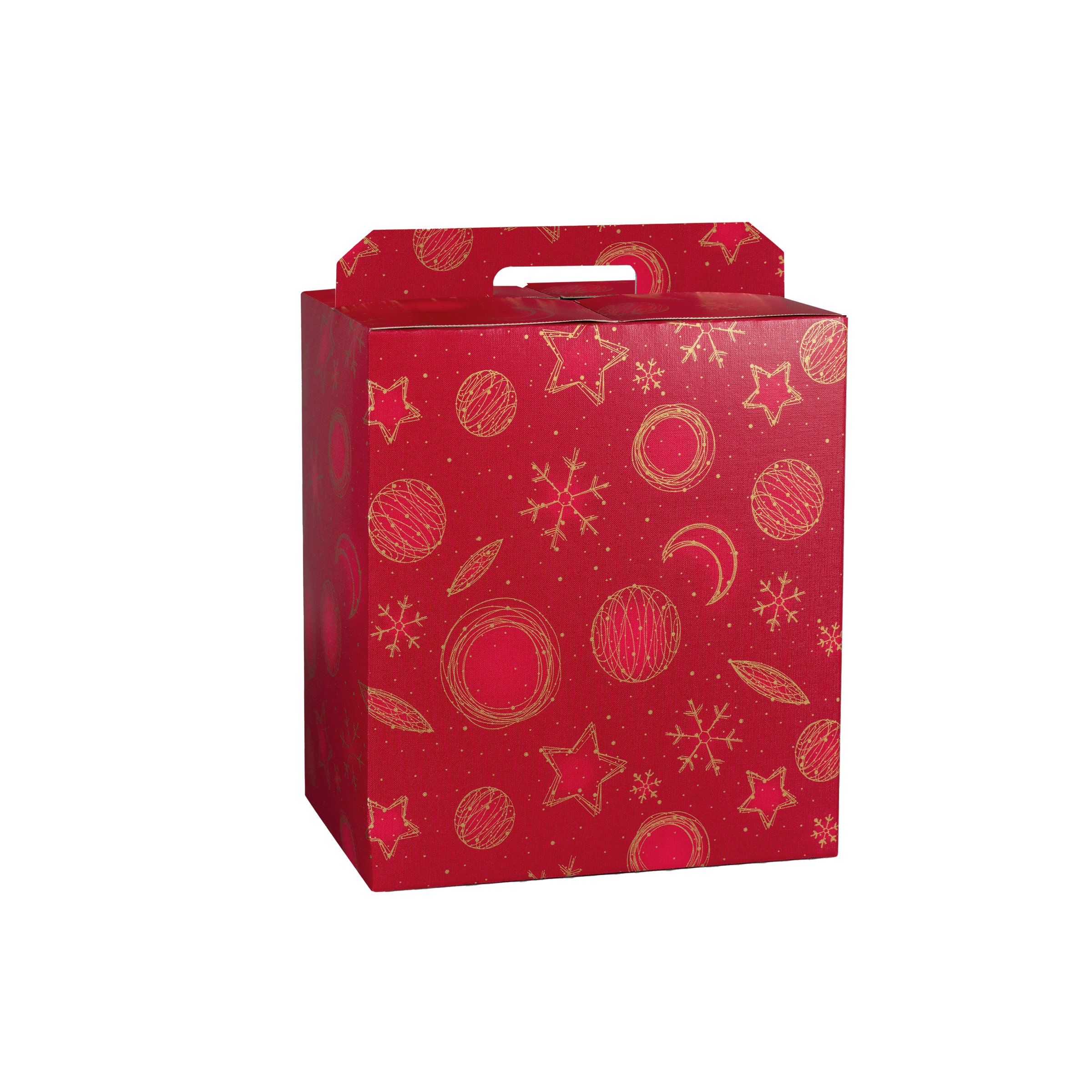 Scatole porta panettone + bottiglie Red Universe- Printcentral - - -