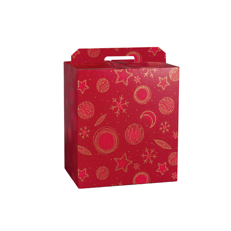 Scatole porta panettone + bottiglie Red Universe- Printcentral - - -