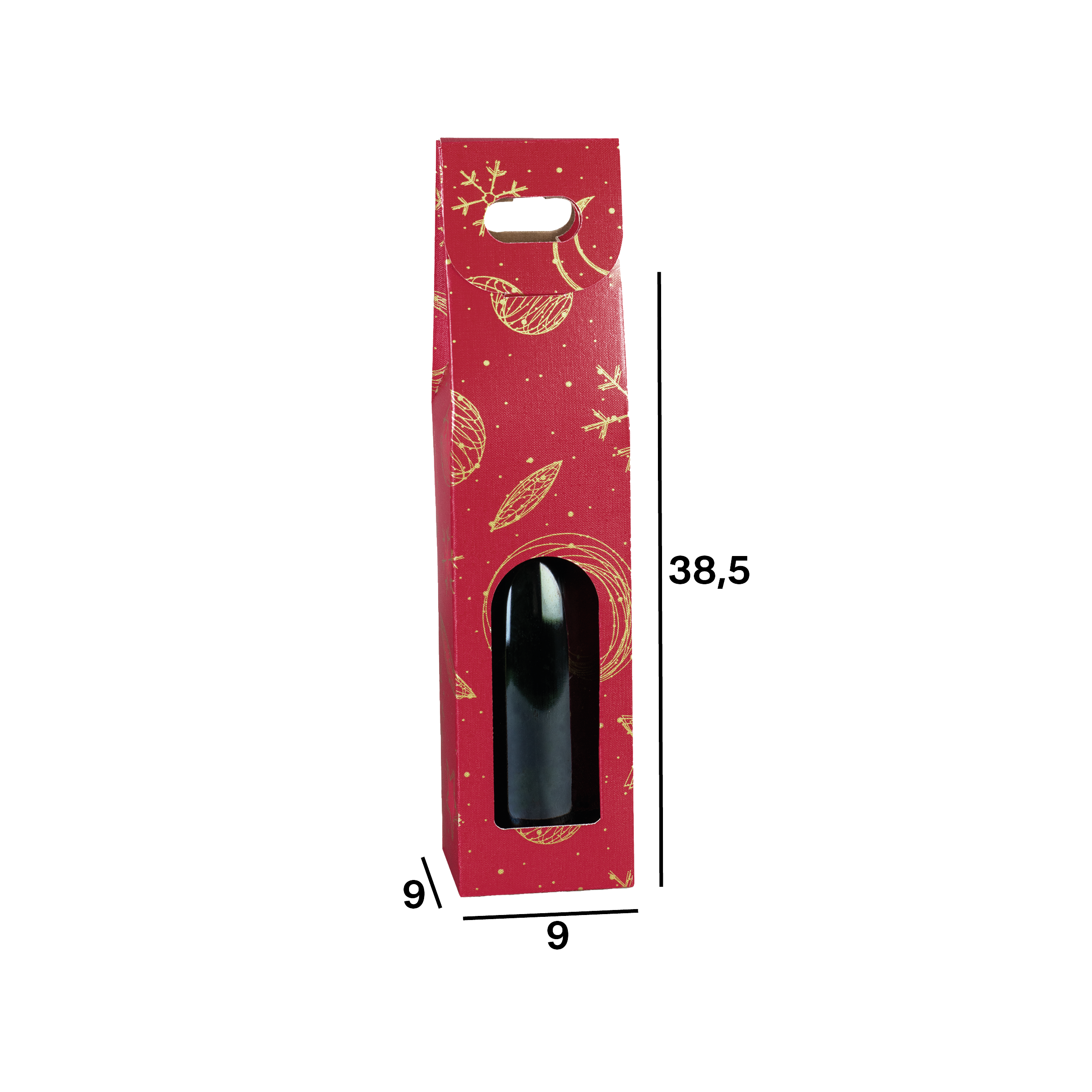 Scatole porta bottiglia Red Universe- Printcentral - - -