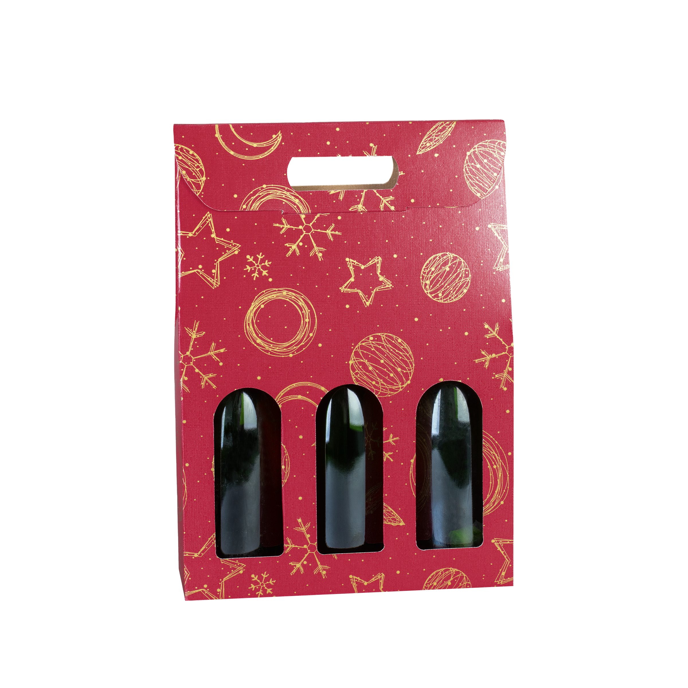 Scatole porta bottiglia Red Universe- Printcentral - - -