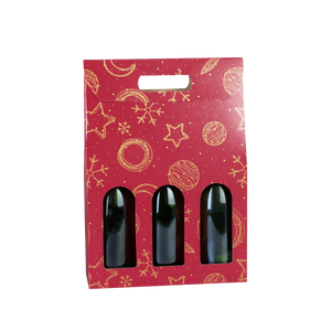 Scatole porta bottiglia Red Universe- Printcentral - - -