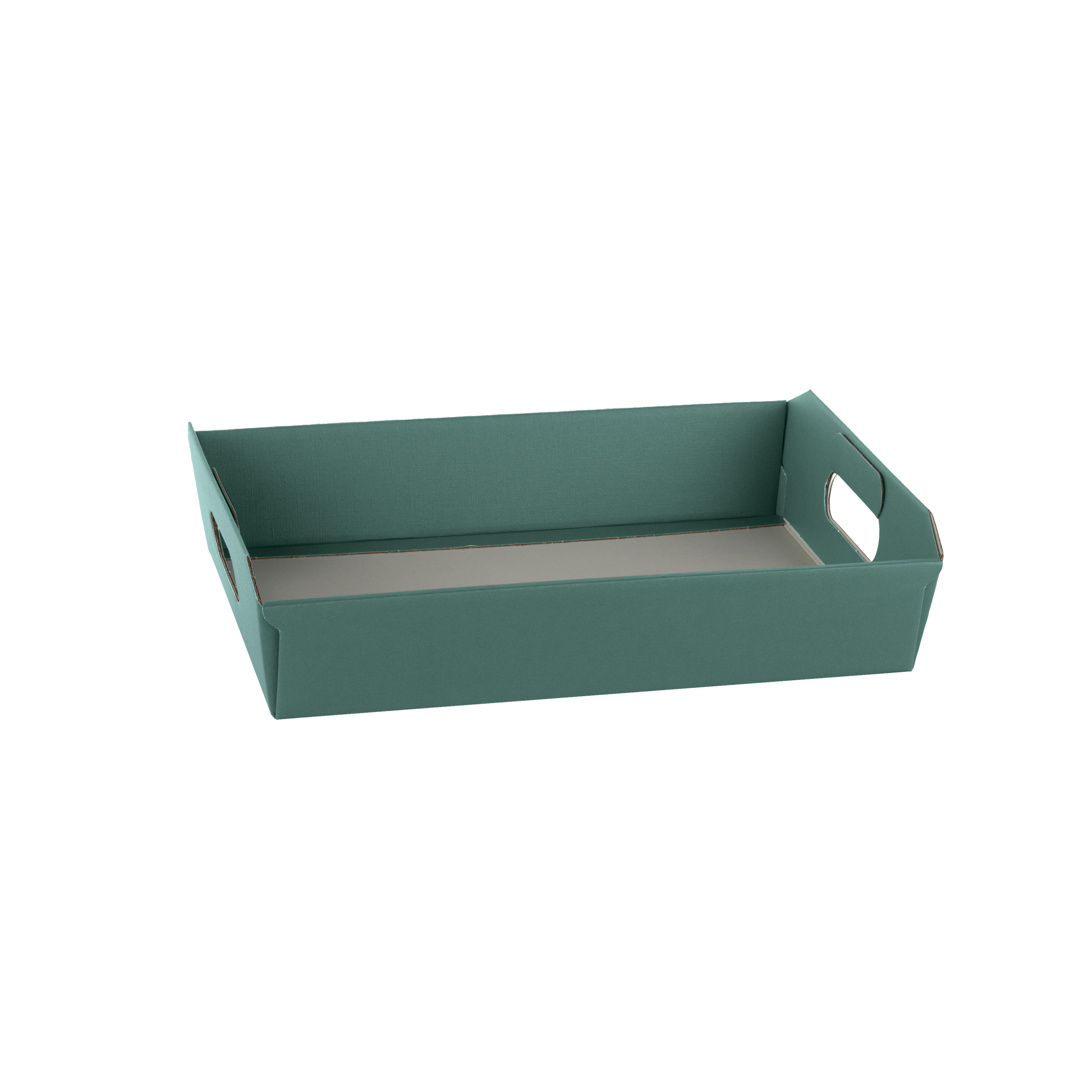 Cesto incollato fibra verde- Printcentral - - -