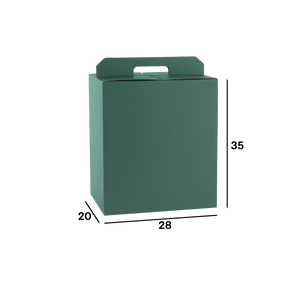 Scatole porta panettone + bottiglie fibra verde- Printcentral - - -