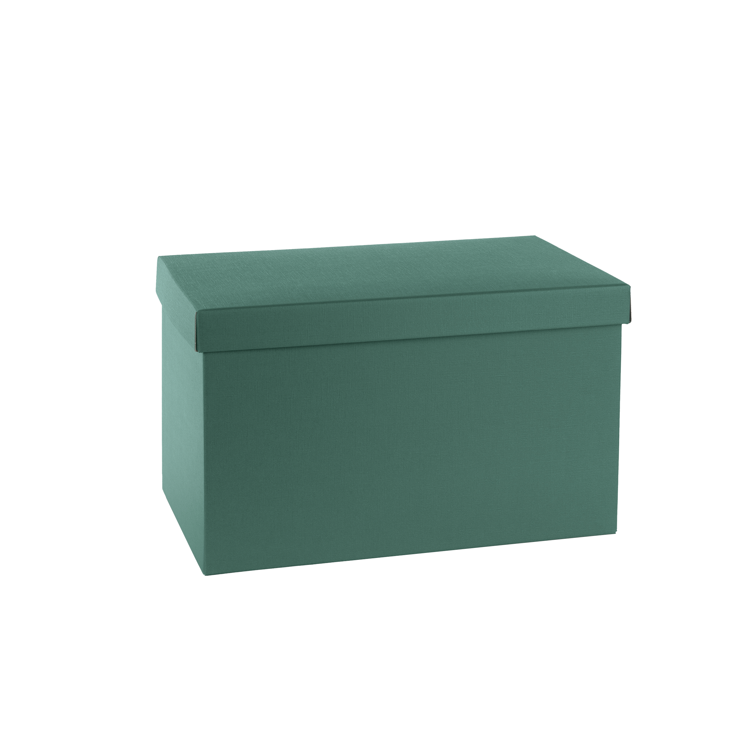 Scatole per confezioni fondo + coperchio fibra verde- Printcentral - - -