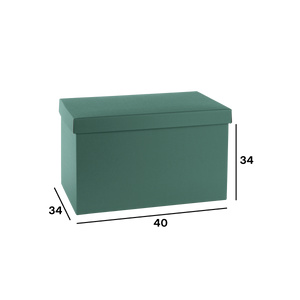 Scatole per confezioni fondo + coperchio fibra verde- Printcentral - - -