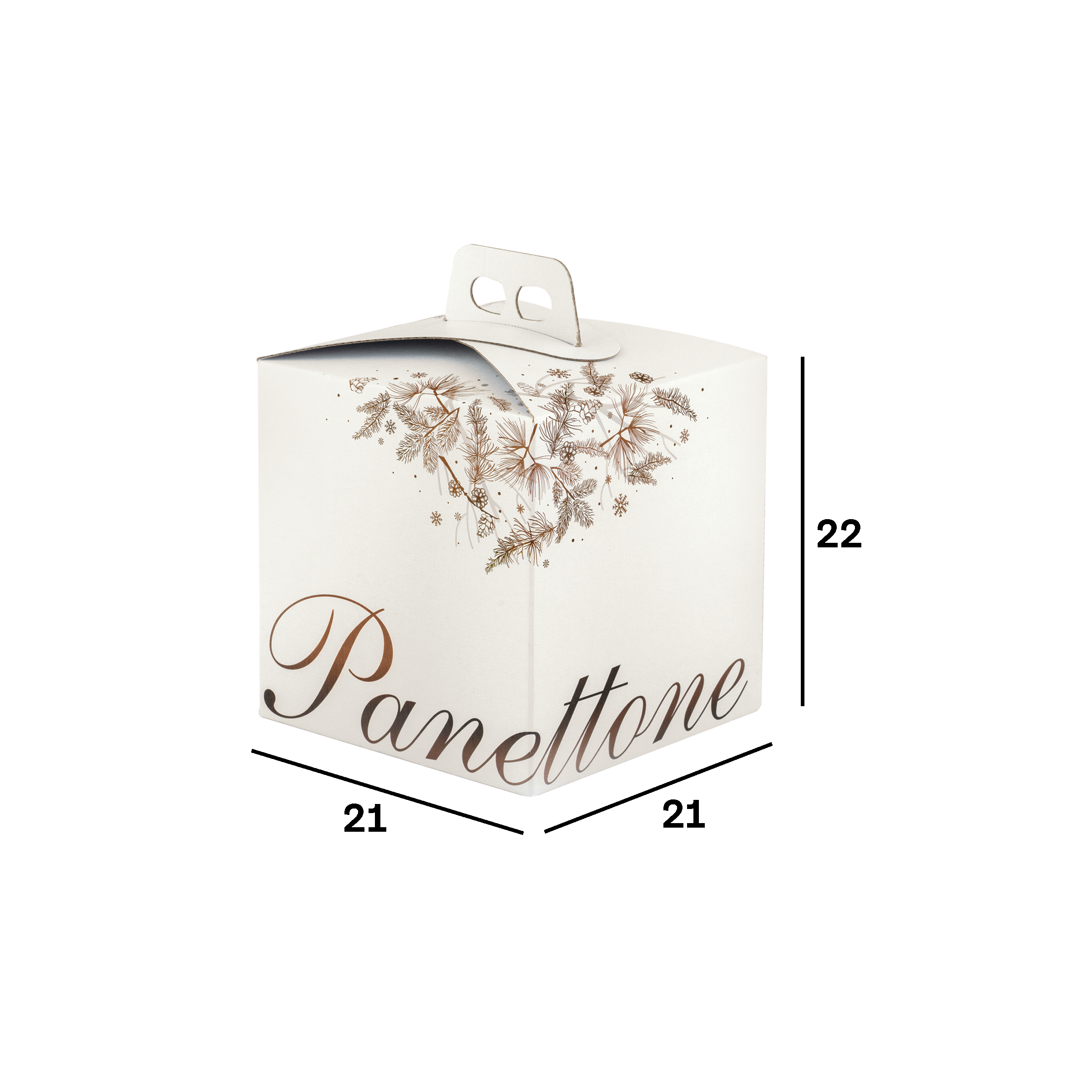 Scatole porta panettone quadrella Dolce Idea- Printcentral - - -