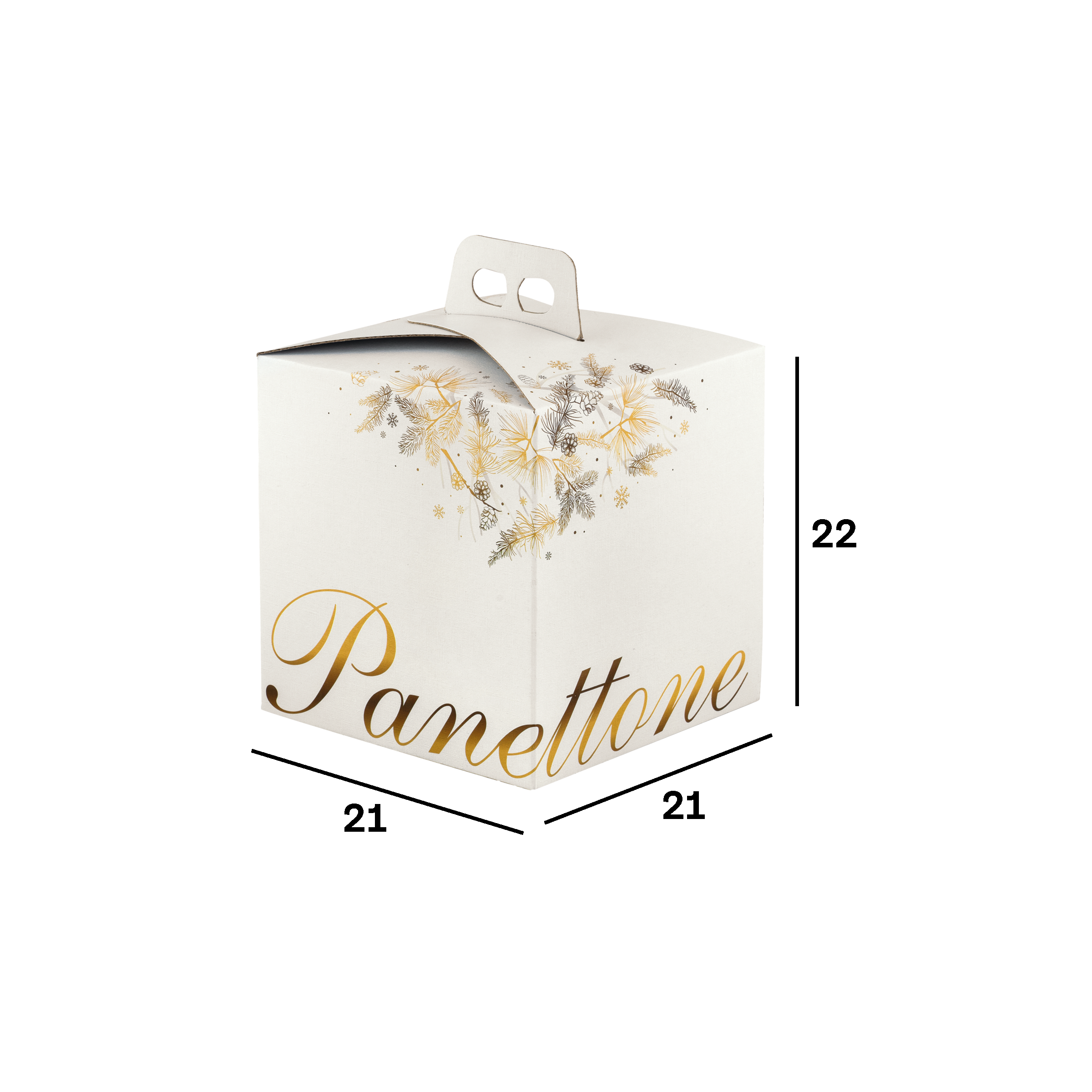 Scatole porta panettone quadrella Dolce Idea- Printcentral - - -