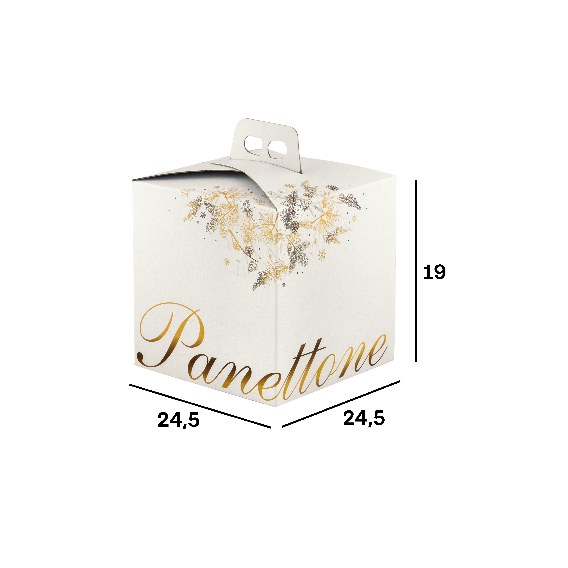 Scatole porta panettone quadrella Dolce Idea- Printcentral - - -