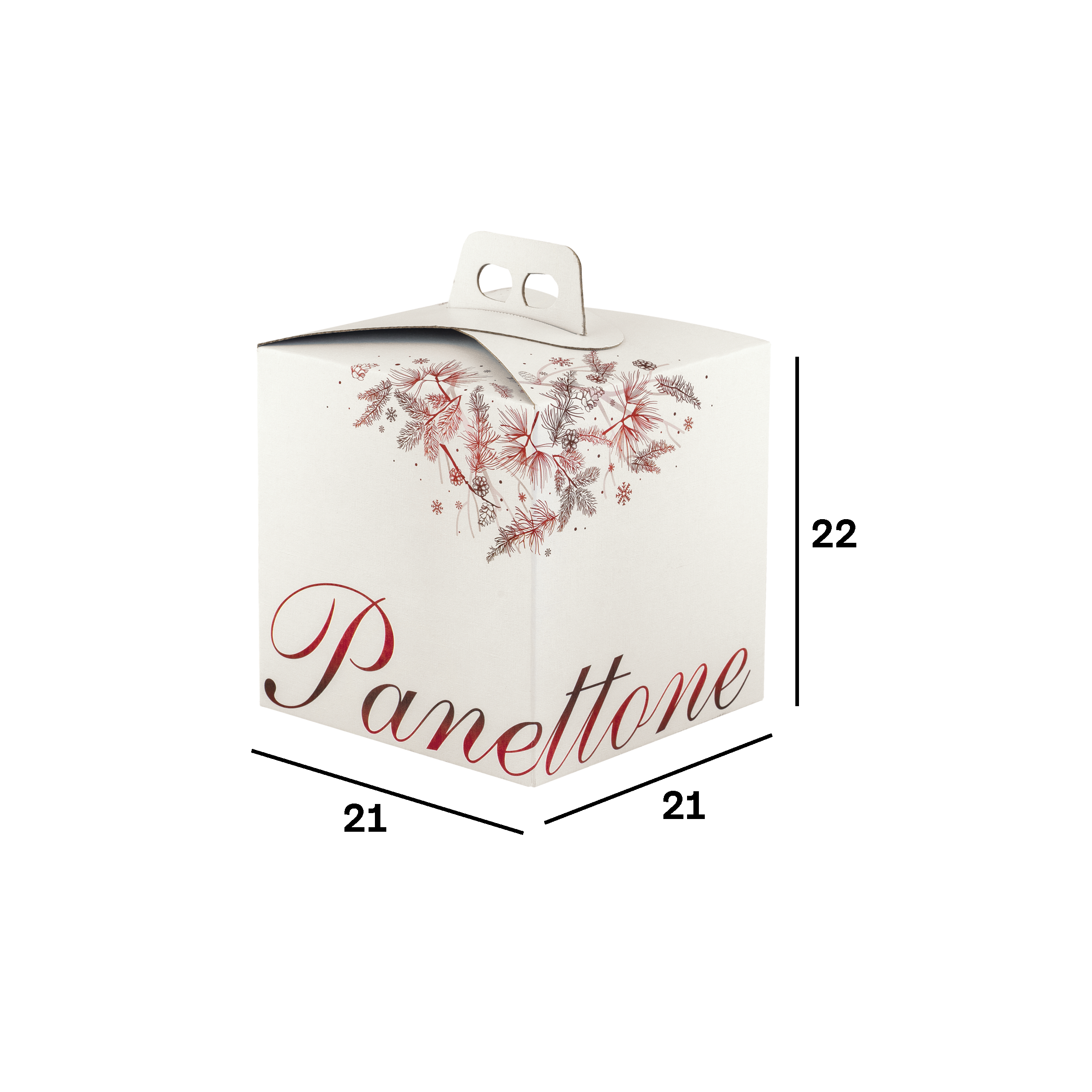 Scatole porta panettone quadrella Dolce Idea- Printcentral - - -