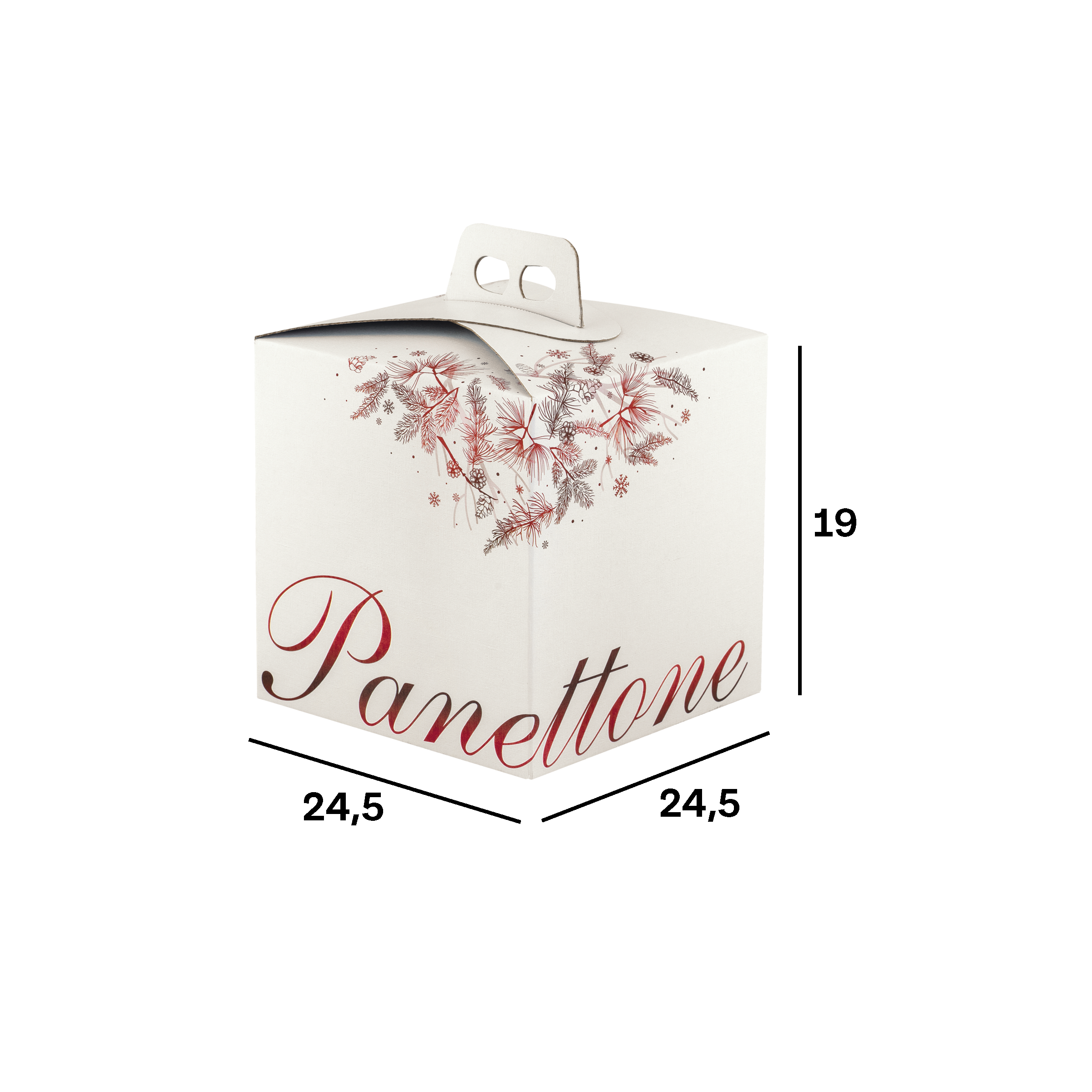 Scatole porta panettone quadrella Dolce Idea- Printcentral - - -