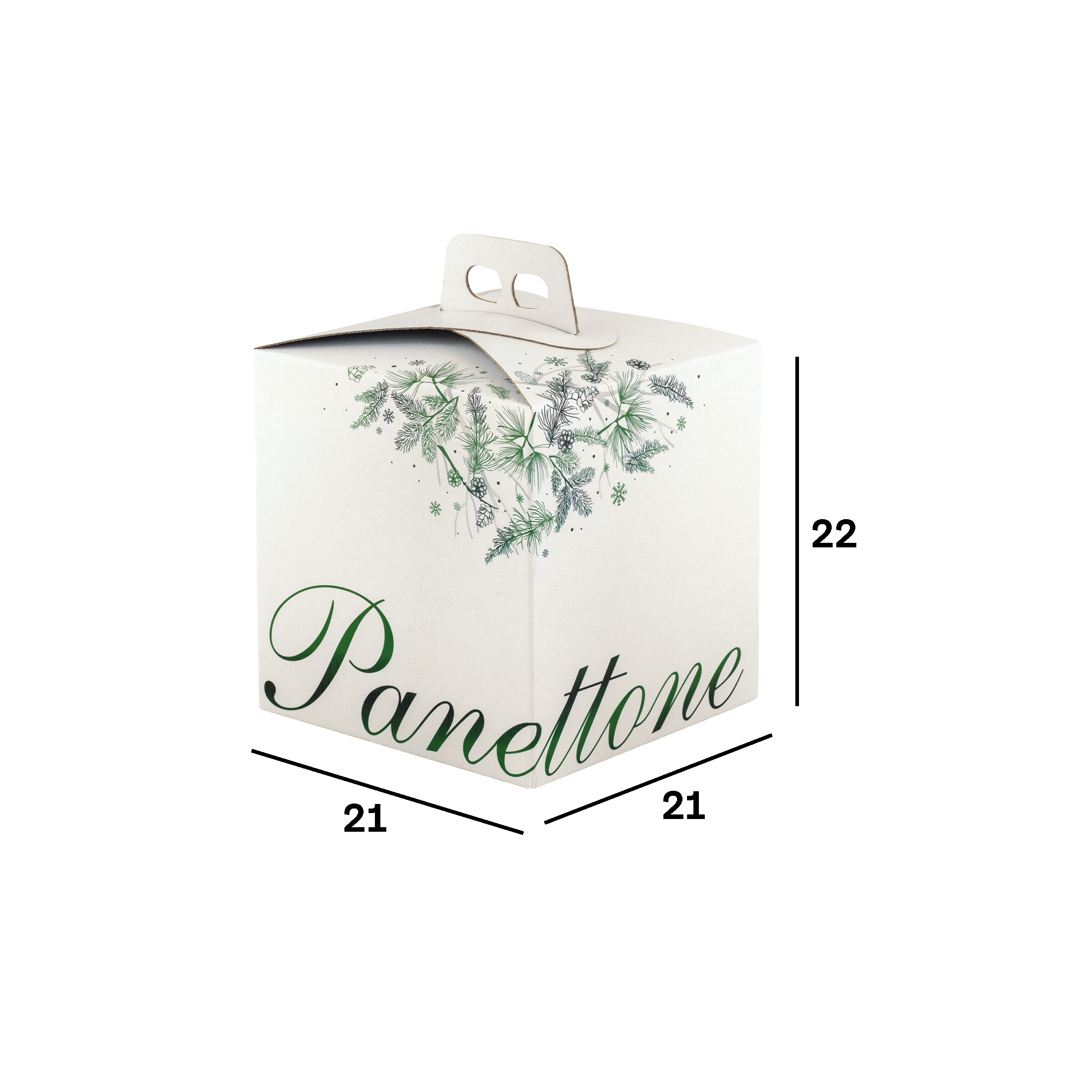 Scatole porta panettone quadrella Dolce Idea- Printcentral - - -