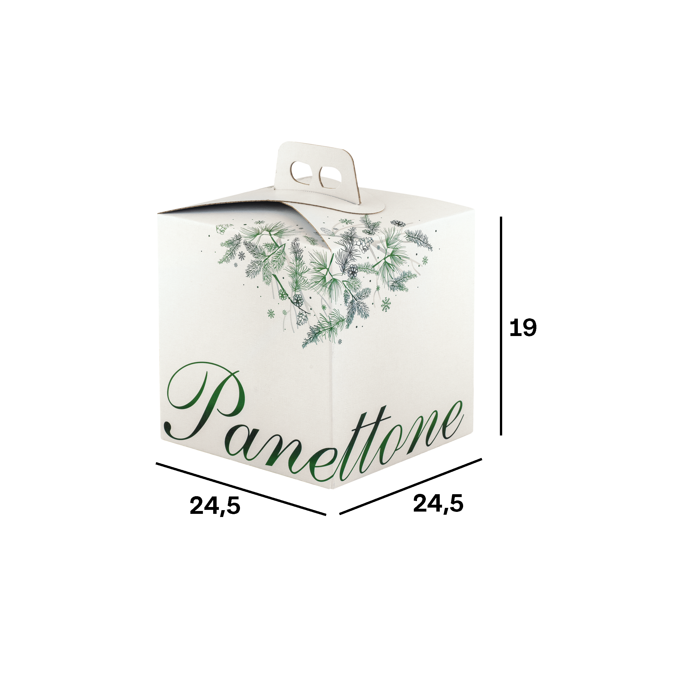 Scatole porta panettone quadrella Dolce Idea- Printcentral - - -