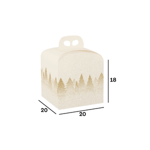 Scatole porta panettone White Forest- Printcentral - - -