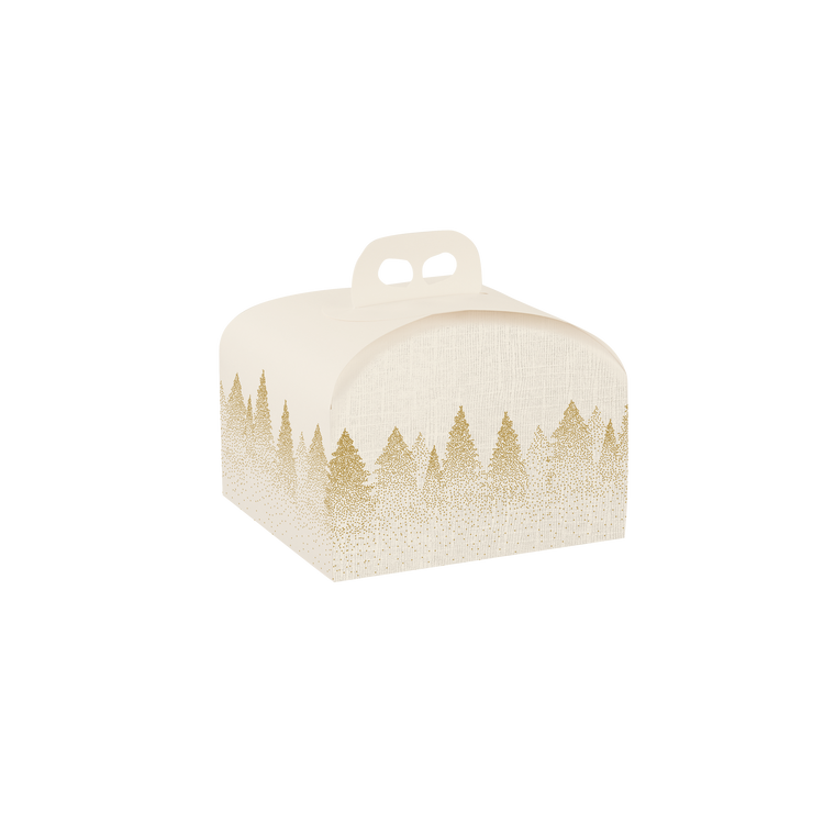 Scatole porta panettone White Forest- Printcentral - - -
