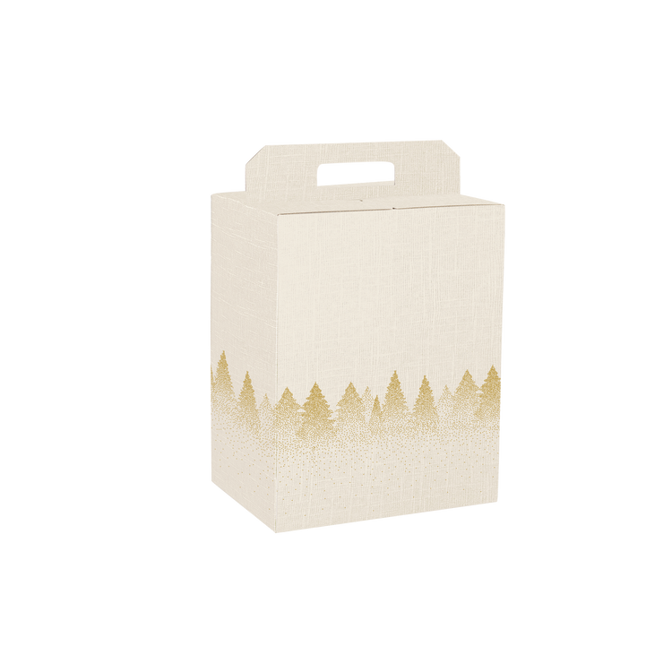 Scatole porta panettone + bottiglie White Forest- Printcentral - - -
