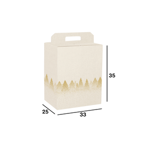 Scatole porta panettone + bottiglie White Forest- Printcentral - - -