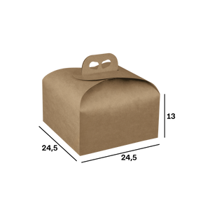 Scatole porta panettone avana- Printcentral - - -
